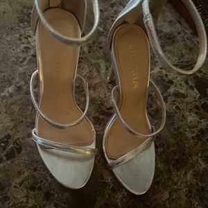 Silver heels